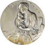 1993 Motherhood Medal. Silver Re-creation. 76 mm. 317.51 grams. By Victor David Brenner. Alexander C
