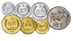 1980年中华人民共和国流通硬币精制套装 NGC