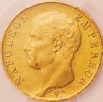 フランス (France) ナポレオン1世像 40フラン金貨 AN13A(1804～5年) KM664.1 ／ Napoleon I 40 Francs Gold
