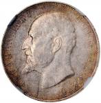BULGARIA. 50 Stotinki, 1916. Kremnica Mint. Ferdinand I. NGC MS-60.