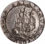 NETHERLANDS EAST INDIES. Batavian Republic. 1/4 Gulden, 1802. Enkhuizen Mint. ANACS AU-55 Details--C