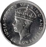 1939-KN年香港五仙。样币。HONG KONG. 5 Cents, 1939-KN. Kings Norton Mint. George VI. PCGS SPECIMEN-66.