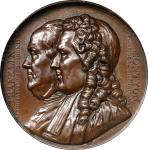 1833 Society Montyon and Franklin Medal. Greenslet GM-53, Fuld FR.M.SO.3, Collignon-1079. Bronzed Co