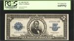 Fr. 282. 1923 $5 Silver Certificate. PCGS Currency Very Choice New 64 PPQ.