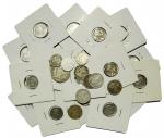 Hong Kong, lot of 30x silver fractionals, 5cents to 20cents, late Victorian era, mixed condition, so
