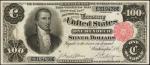 Friedberg 344. 1891 $100  Silver Certificate. PMG Choice Uncirculated 64.