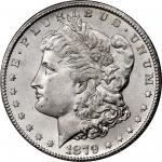 1879-CC GSA Morgan Silver Dollar. Capped Die. MS-65+ (PCGS).