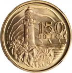 1969年150元。 新加坡150年纪念金币。