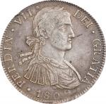 MEXICO. 8 Reales, 1809-Mo TH. Mexico City Mint. Ferdinand VII. PCGS EF-45.