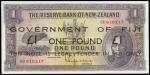 FIJI. Government of Fiji. 1 Pound, ND (1942). P-45b.