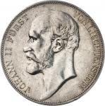 LIECHTENSTEIN Jean II, prince (1858-1929). 5 francs 1924, Berne.
