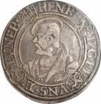 GERMANY. Brunswick-Luneburg: Wolfenbuttel. Taler, "51" (1551). Riechenberg Mint. Heinrich "the Young