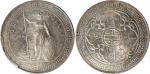 1904/03英国贸易银圆骑版，PCGS MS61，少见。Great Britain, $1 Trade Dollar, 1904/3B, overdate,PCGS MS61, scarce
