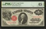 Fr. 36. 1917 $1  Legal Tender Note. PMG Choice Extremely Fine 45 EPQ.
