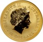 AUSTRALIA. 50 Dollars, 2000. Elizabeth II. PCGS GEM UNCIRCULATED.