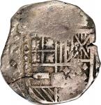 COLOMBIA. Cob 8 Reales, 1633-C E. Cartagena Mint. Philip IV. PCGS VF-35.
