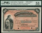 African Banking Corporation Limited, Transvaal Issue, South Africa a printers archival specimen £20,