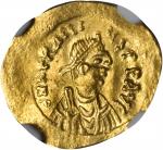 HERACLIUS, 610-641. AV Tremissis (1.47 gms), Constantinople Mint, 2nd Officinae.