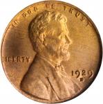 1929-D Lincoln Cent. MS-65 RB (ANACS). OH.