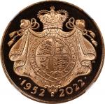 2022 Queen Elizabeth II Platinum Jubilee Gold 5 Pounds. First Platinum Jubilee Assayed. Queen Elizab