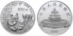 1995年熊猫纪念银币12盎司 完未流通