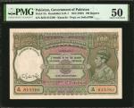 PAKISTAN. Government of Pakistan. 100 Rupees, ND (1948). P-3A. PMG About Uncirculated 50.