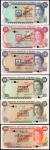 BERMUDA. Lot of (6). Bermuda Monetary Authority. 1 to 100 Dollars, 1978-84. P-28s to 33s. Specimens.