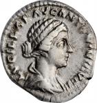 LUCILLA (WIFE OF LUCIUS VERUS). AR Denarius, Rome Mint, struck ca. A.D. 164-166. ANACS EF 40.