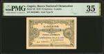 ANGOLA. Banco Nacional Ultramarino. 5 Centavos, 1918. P-49. PMG Choice Very Fine 35.