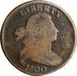 1800 Draped Bust Cent. S-199. Rarity-4. Good-6, Porous, Scratches.
