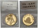 1996年熊猫纪念金币1盎司攀树 完未流通