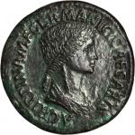 AGRIPPINA SENIOR (MOTHER OF CALIGULA, DIED A.D. 33). AE Sestertius (29.72 gms), Rome Mint, ca. A.D. 