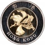 1994年香港$10精铸双金属币，NGC PF70 Ultra Cameo，#3951283-012，深受市场欢迎