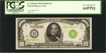 Fr. 2210-H. 1928 $1000 Federal Reserve Note. St. Louis. PCGS Very Choice New 64 PPQ.