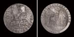 2003年上海造币厂铸造上海多伦国际赏石文化节大型纪念银章