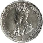 AUSTRALIA. 3 Pence, 1934/3 (m). Melbourne Mint. George V. PCGS Genuine--Surfaces Smoothed, EF Detail