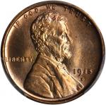1915-D Lincoln Cent. MS-66 RD (PCGS).