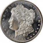 1885-CC Morgan Silver Dollar. MS-65+ PL (PCGS).