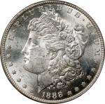 1888-S Morgan Silver Dollar. MS-63 (PCGS).