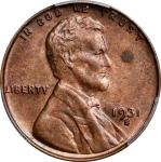 1931-S Lincoln Cent. MS-63 RB (PCGS).