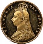 GREAT BRITAIN. 1/2 Sovereign, 1887. London Mint. Victoria. PCGS PROOF-62 Deep Cameo.