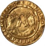 SPAIN. 2 Excelentes, ND. Toledo Mint. Ferdinand & Isabella (1474-1504). PCGS Genuine--Cleaning Secur