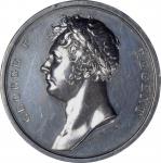 1815 Waterloo medal specimen striking. Silver, 36 mm. MY-99, BBM-47. About Uncirculated.