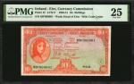 IRELAND. Currency Commission. 10 Shillings, 1940-41. P-1C. PMG Very Fine 25.