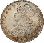 1834 Capped Bust Half Dollar. O-118. Rarity-4. Small Date, Small Letters. MS-63 (PCGS).