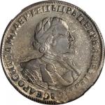 RUSSIA. Ruble, (1720)-OK. Peter I (The Great) (1689-1725). NGC VF-20.