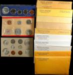 Complete Set of Mint and Special Mint Sets, 1954-1967. (Uncertified).