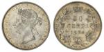 Canada. Victoria (1837-1901). 50 Cents, 1870 LCW. Crowned head left, rev. Value and date within wrea