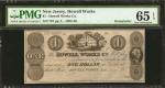 New Jersey. Howell Works. ND (1822-50). $1. Howell Works Company. PMG Gem Uncirculated 65 EPQ. Remai