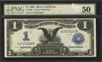 Lot of (2) Fr. 229. 1899 $1 Silver Certificates. PMG About Uncirculated 50 & 55.